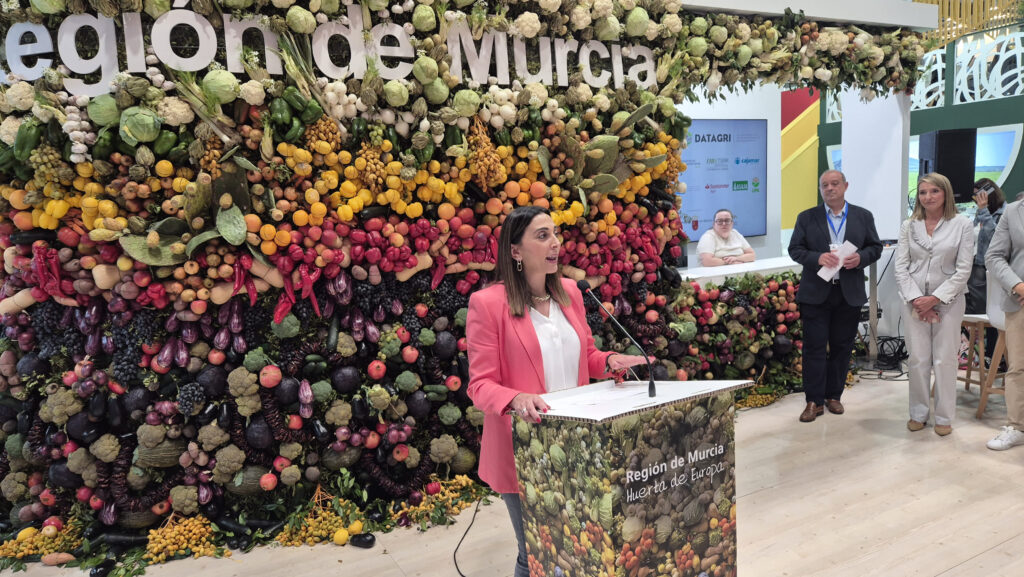 consejera de Agua, Agricultura, Ganadería y Pesca de la Región de Murcia, Sara Rubira